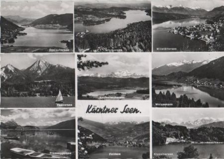 Österreich - Kärnten - Kärntner Seen, u.a. Ossiachersee - ca. 1965 Österreich - Kärnten - Kärntner Seen, u.a. Ossiachersee - ca. 1965