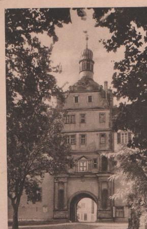 Bad Mergentheim - Schloßeingang - ca. 1935 Bad Mergentheim - Schloßeingang - ca. 1935