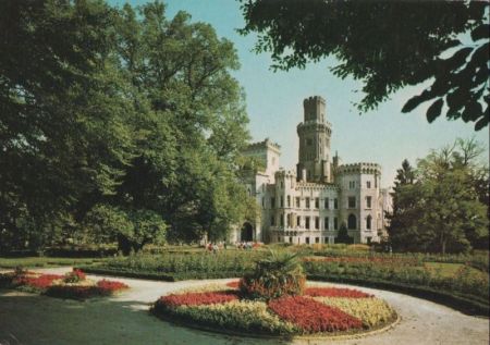 Tschechien - Hluboka - Zamek - 1991 Tschechien - Hluboka - Zamek - 1991