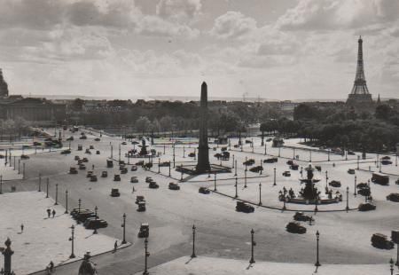Frankreich - Paris - Place de la Concorde - ca. 1945 Frankreich - Paris - Place de la Concorde - ca. 1945