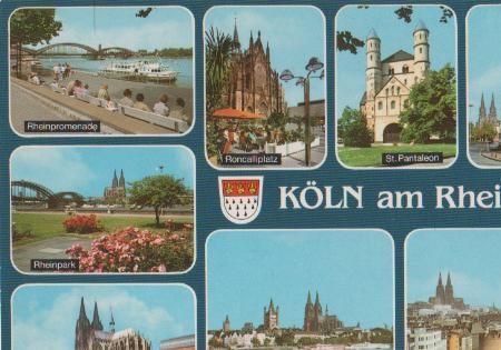 Köln u.a. Roncalliplatz - 1990 Köln u.a. Roncalliplatz - 1990