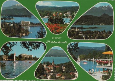 Österreich - Pörtschach - mit 6 Bildern - 1976 Österreich - Pörtschach - mit 6 Bildern - 1976