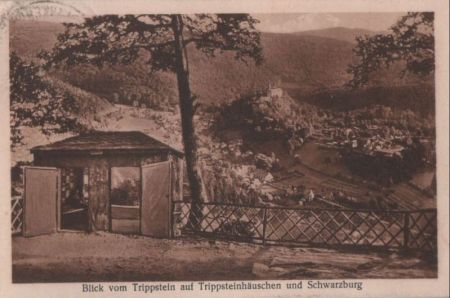 Schwarzburg - Trippsteinhäuschen - 1929 Schwarzburg - Trippsteinhäuschen - 1929
