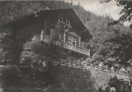 Schwarzburg - Postkutsche v. Schweizerhaus - 1968 Schwarzburg - Postkutsche v. Schweizerhaus - 1968
