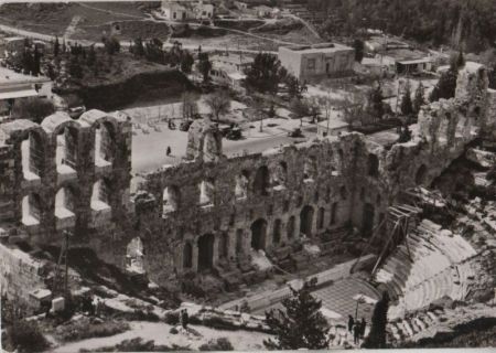 Griechenland - Athen - Odeon des Herodes Atticus - ca. 1960 Griechenland - Athen - Odeon des Herodes Atticus - ca. 1960