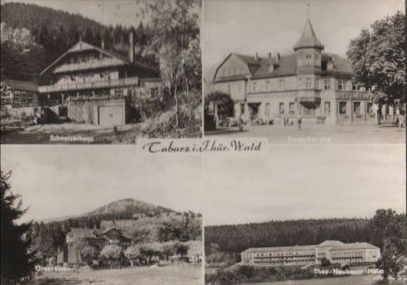 Tabarz - u.a. Deutscher Hof - 1971 Tabarz - u.a. Deutscher Hof - 1971