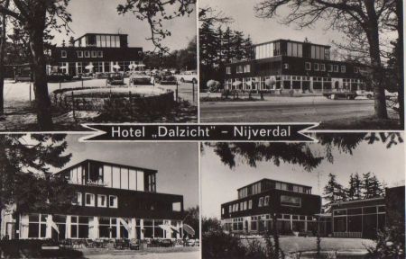 Niederlande - Hellendoorn-Nijverdal - Hotel Dalzicht - ca. 1965 Niederlande - Hellendoorn-Nijverdal - Hotel Dalzicht - ca. 1965