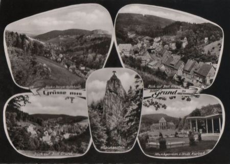 Bad Grund - u.a. Musikpavillon - 1965 Bad Grund - u.a. Musikpavillon - 1965