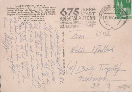 Bad Dürkheim - Waldgaststätte Isenach Bad Dürkheim - Waldgaststätte Isenach