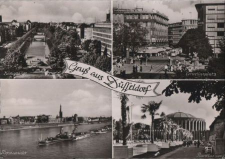 Düsseldorf - u.a. Corneliusplatz - 1965 Düsseldorf - u.a. Corneliusplatz - 1965