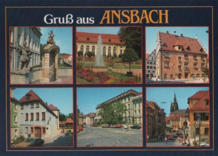 Ansbach - u.a. Museum - ca. 1985 Ansbach - u.a. Museum - ca. 1985