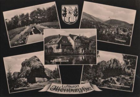 Altenburg - u.a. Am Forellenteich - 1958 Altenburg - u.a. Am Forellenteich - 1958