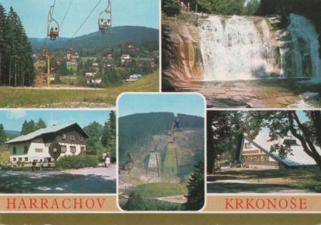 Tschechien - Harrachov - 5 Teilbilder - 1988 Tschechien - Harrachov - 5 Teilbilder - 1988