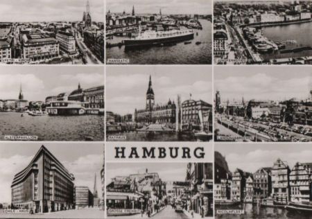 Hamburg - u.a. Landungsbrücken - 1965 Hamburg - u.a. Landungsbrücken - 1965