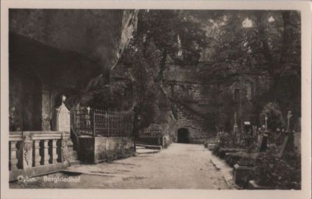 Kurort Oybin - Bergfriedhof - 1955 Kurort Oybin - Bergfriedhof - 1955