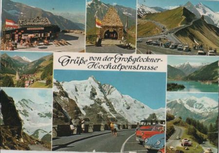Österreich - Großglockner-Hochalpenstraße - ca. 1975 Österreich - Großglockner-Hochalpenstraße - ca. 1975