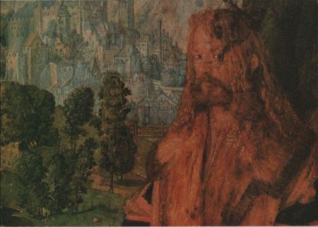 Dürer - Rosenkranzfest (Ausschnitt) - Postkarte - 1971 Dürer - Rosenkranzfest (Ausschnitt) - Postkarte - 1971