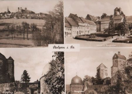Stolpen - u.a. Burgruine - 1961 Stolpen - u.a. Burgruine - 1961