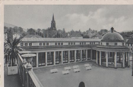 Bad Pyrmont - Brunnenplatz - ca. 1955 Bad Pyrmont - Brunnenplatz - ca. 1955