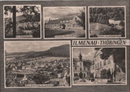 Ilmenau - u.a. Am Kreiskulturhaus - 1968 Ilmenau - u.a. Am Kreiskulturhaus - 1968
