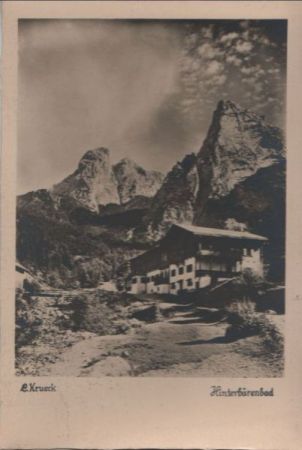 Österreich - Hinterbärenbad - Unterkunfts-Haus - 1933 Österreich - Hinterbärenbad - Unterkunfts-Haus - 1933