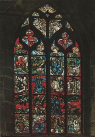 Schweiz - Bern - Münster, Jesajafenster - ca. 1985 Schweiz - Bern - Münster, Jesajafenster - ca. 1985