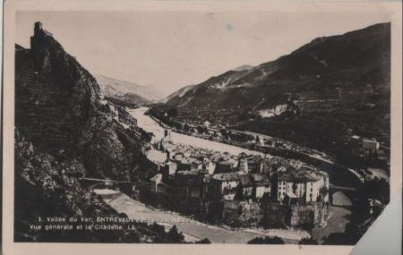 Frankreich - Entrevaux - Vallee du Var - 1949 Frankreich - Entrevaux - Vallee du Var - 1949