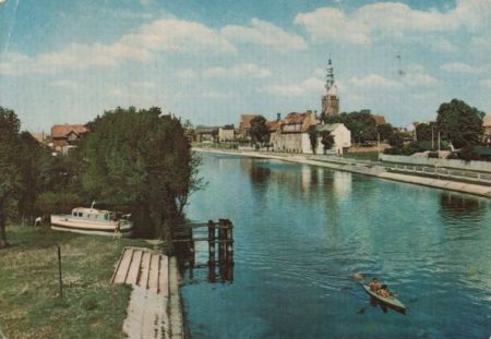 Polen - Elblag - Nad rzeka Elblag - ca. 1980 Polen - Elblag - Nad rzeka Elblag - ca. 1980