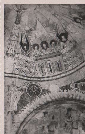 Österreich - Dom zu Gurk, Roman Fresken - ca. 1955 Österreich - Dom zu Gurk, Roman Fresken - ca. 1955