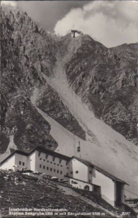 Österreich - Innsbruck - Innsbrucker Nordkettenbahnen - 1960 Österreich - Innsbruck - Innsbrucker Nordkettenbahnen - 1960