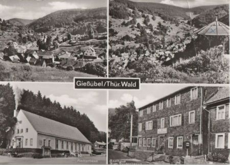 Berggießhübel - u.a. Kulturhaus - 1984 Berggießhübel - u.a. Kulturhaus - 1984