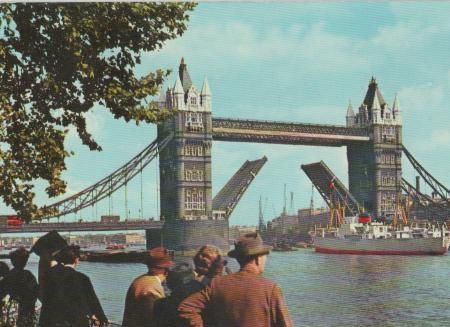 Großbritannien - London - Tower Bridge - 1963 Großbritannien - London - Tower Bridge - 1963