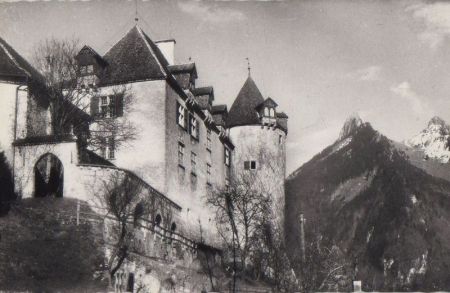 Schweiz - Gruyères - Chateau - ca. 1960 Schweiz - Gruyères - Chateau - ca. 1960