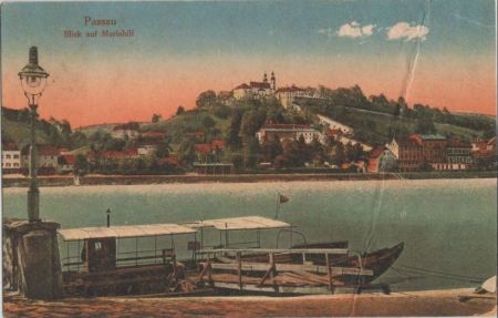 Passau - Blick auf Mariahilf - 1999 Passau - Blick auf Mariahilf - 1999