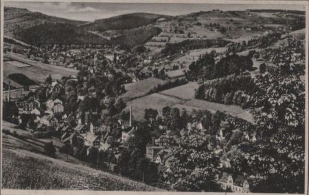 Klingenthal - Sachsenberg-Georgenthal - Brunndöbra - ca. 1950 Klingenthal - Sachsenberg-Georgenthal - Brunndöbra - ca. 1950