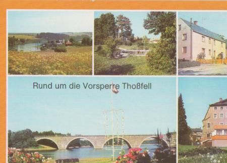 Vorsperre Thoßfell - 1990 Vorsperre Thoßfell - 1990