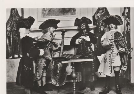 Arnstadt - Schloßmuseum - Puppenstadt Mon plaisir - Hofmusikanten Quartett - 1985 Arnstadt - Schloßmuseum - Puppenstadt Mon plaisir - Hofmusikanten Quartett - 1985
