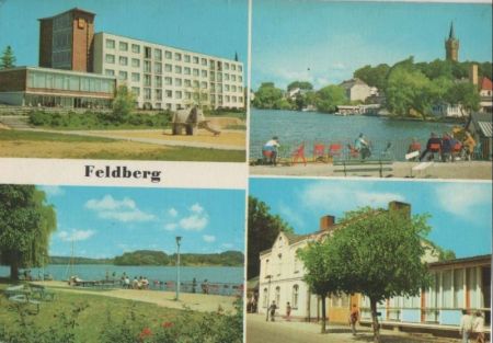 Feldberg, Feldberger Seenlandschaft - mit 4 Bildern - 1987 Feldberg, Feldberger Seenlandschaft - mit 4 Bildern - 1987