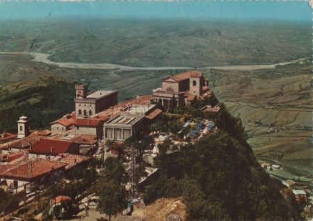 San Marino - San Marino - Panorama della Citta - 1969 San Marino - San Marino - Panorama della Citta - 1969