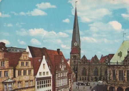 Bremen - Am Markt - ca. 1975 Bremen - Am Markt - ca. 1975