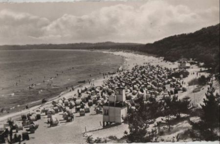 Sellin - Blick zum Strand - 1964 Sellin - Blick zum Strand - 1964