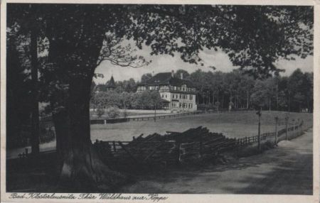 Bad Klosterlausnitz - Waldhaus zur Köppe - 1939 Bad Klosterlausnitz - Waldhaus zur Köppe - 1939