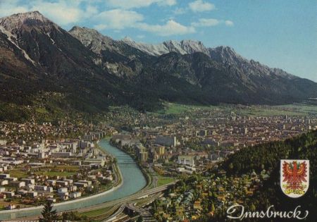 Österreich - Innsbruck - Nordkette mit Bettelwurf - 1987 Österreich - Innsbruck - Nordkette mit Bettelwurf - 1987
