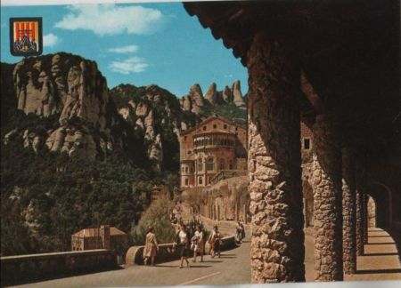 Spanien - Montserrat - Abside de la Basilica - ca. 1985 Spanien - Montserrat - Abside de la Basilica - ca. 1985