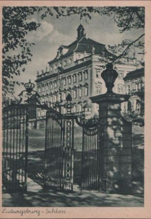 Ludwigsburg - Schloss - ca. 1950 Ludwigsburg - Schloss - ca. 1950