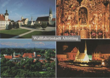 Altötting - mit 4 Bildern - ca. 1995 Altötting - mit 4 Bildern - ca. 1995