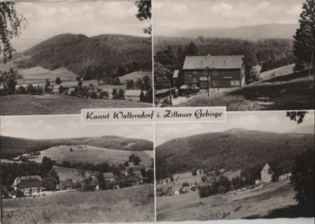Waltersdorf - u.a. Blick zur Lausche - 1968 Waltersdorf - u.a. Blick zur Lausche - 1968