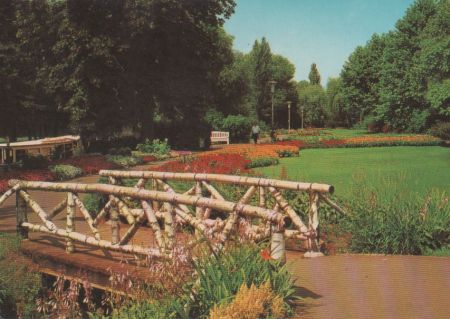 Bad Kissingen - Partie an der Brücke - 1973 Bad Kissingen - Partie an der Brücke - 1973