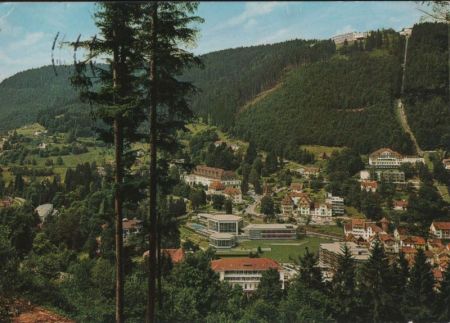 Bad Wildbad - Blick auf Thermal-Hallenbewegungsbad - 1985 Bad Wildbad - Blick auf Thermal-Hallenbewegungsbad - 1985