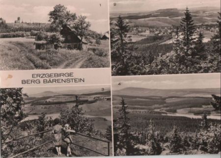 Bärenstein - u.a. Blick zum Berg - 1980 Bärenstein - u.a. Blick zum Berg - 1980